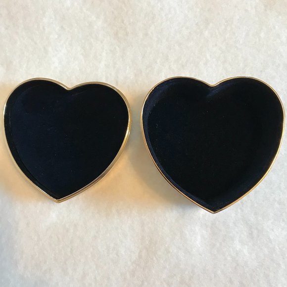 Bowring Silver Tone Heart Shaped Trinket Box with Jewelled Patterned Lid - Picture 6 of 7